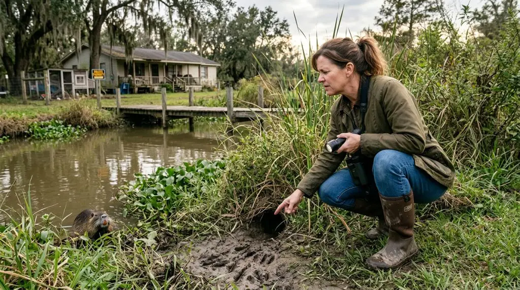 how to stop and catch nutria