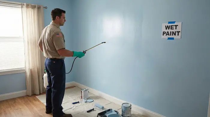 pest control after painting
