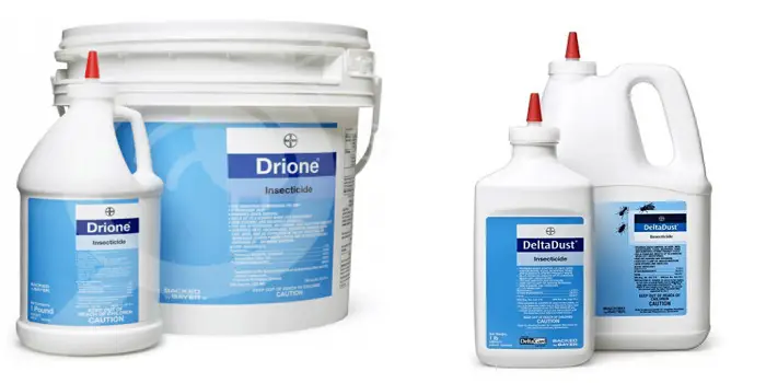 Drione Dust vs. Delta Insecticide Dust
